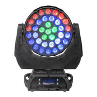 Chauvet Professional Q-WASH 436Z-LED Guide De Référence Rapide