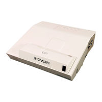 Hitachi CP-TW3005 Guide D'utilisation