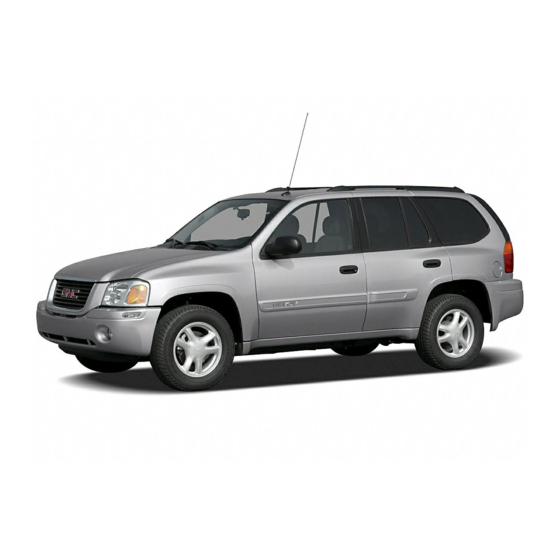 GMC Envoy Guide Du Propriétaire