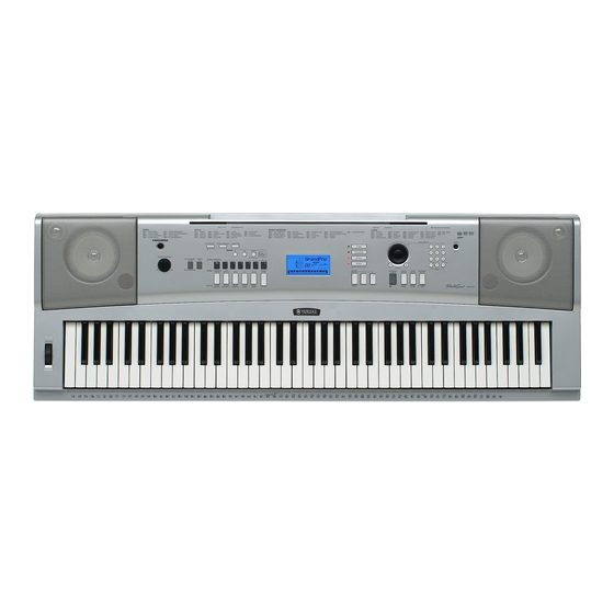 Yamaha Portable Grand DGX-230 Mode D'emploi