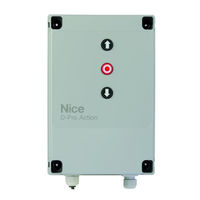 Nice Industrial D-PRO ACTION NDCC2000 Manuel D'utilisation