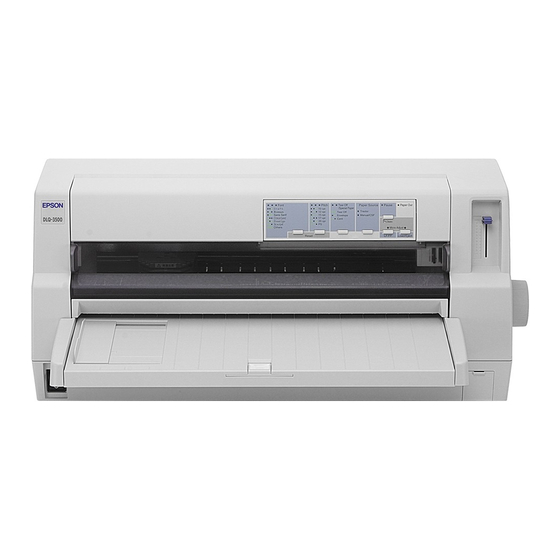 Epson DLQ-3500 Guide Rapide