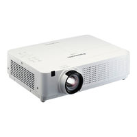 Panasonic PT-VW330U Manuel D'utilisation