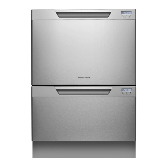 Fisher & Paykel DishDrawer DD24 Guide De L'utilisateur