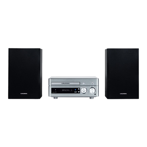 Grundig M 2050 BT Mode D'emploi