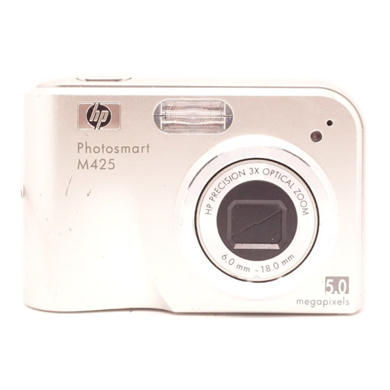 HP Photosmart M425 Série Guide De L'utilisateur