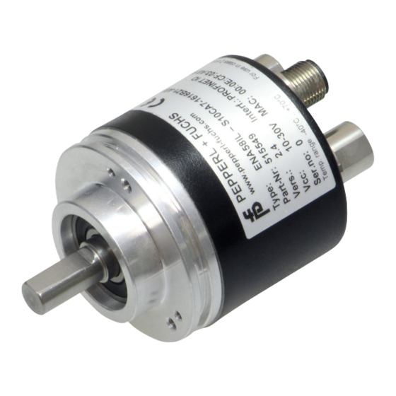 Pepperl+Fuchs ENA58IL-S Serie Installation