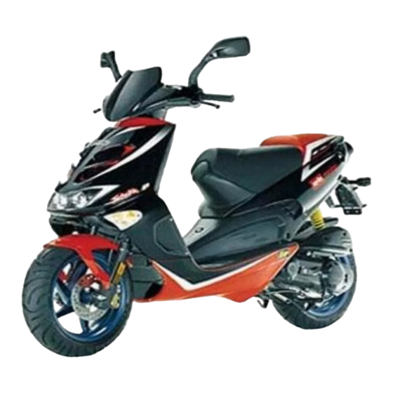 APRILIA SR 50 Mode D'emploi