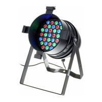 thomann STAIRVILLE PAR 18X3W RGB Notice D'utilisation