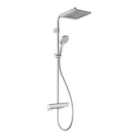 Hansgrohe Showerpipe 240 1jet EcoSmart LMH 27948000 Mode D'emploi / Instructions De Montage