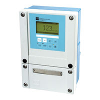 Endress+Hauser Mycom S CLM153 Manuel De Mise En Service