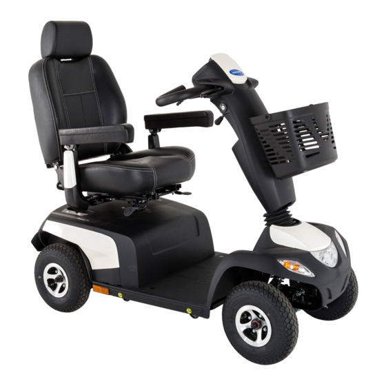 Invacare Orion METRO Manuel D'utilisation