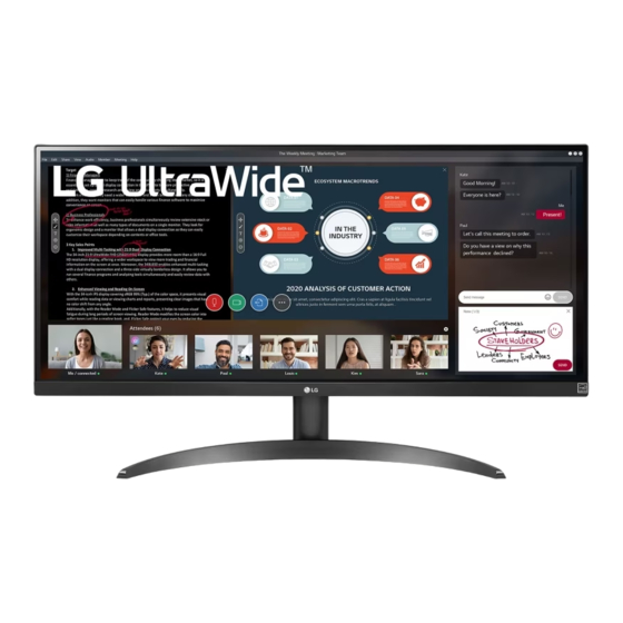 LG 29WP500P Mode D'emploi