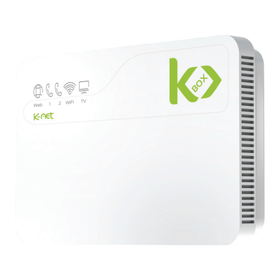 K-net KBox v2 Guide D'installation