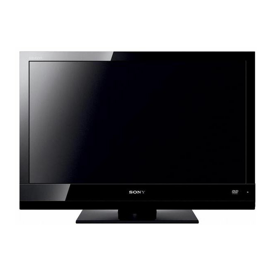 Sony BRAVIA KDL-22BX20D Mode D'emploi