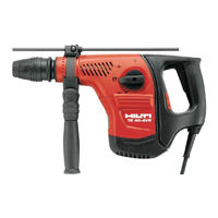 Hilti TE 40 Mode D'emploi