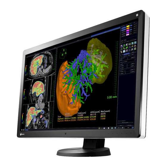 Eizo RadiForce RX650 Notice D'instruction