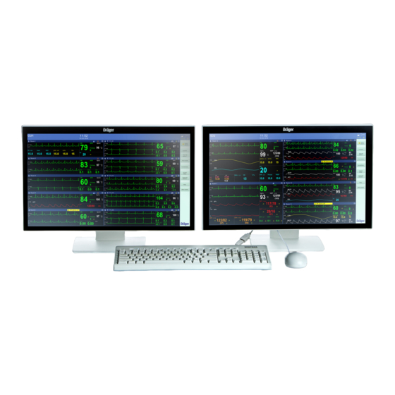 Dräger Infinity CentralStation Wide Notice D'utilisation