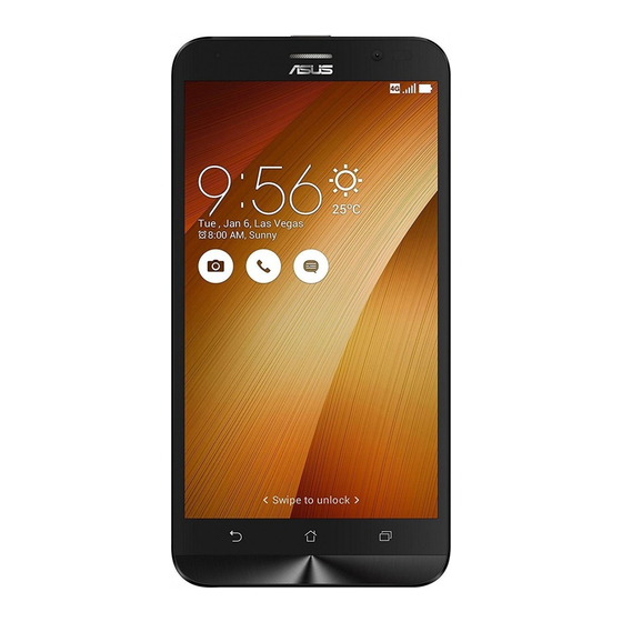 Asus Zenfone Go ZB552KL Manuel De L'utilisateur