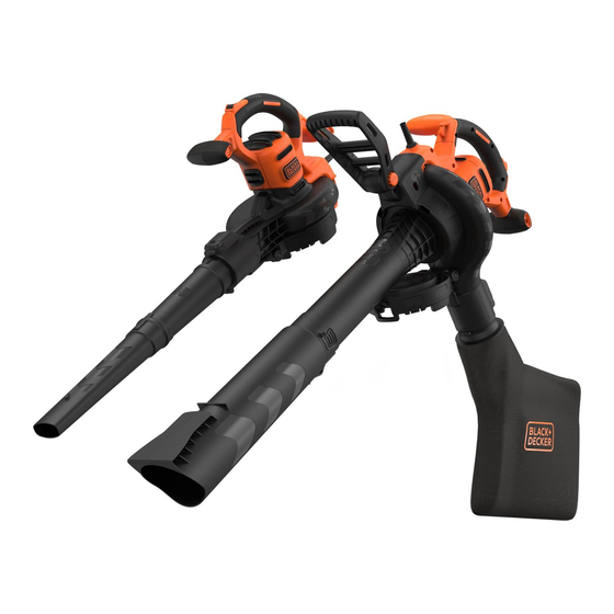 Black & Decker BEBLV300SB Traduction De La Notice D'instructions Originale