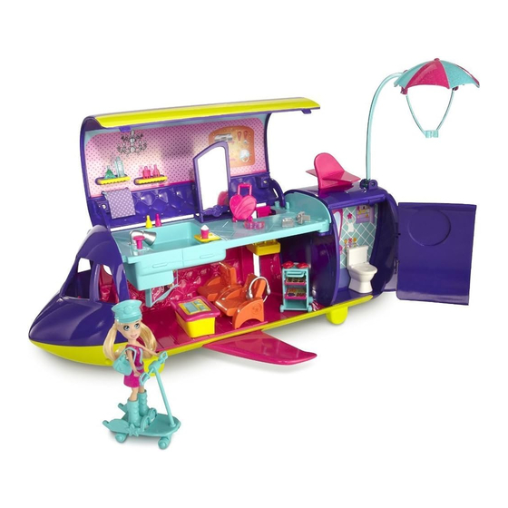 Mattel POLLY POCKET STUNT N STYLE JET Mode D'emploi