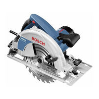 Bosch GKS Professional 85 G Notice Originale