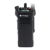 Motorola APX 6000 Guide D'utilisation