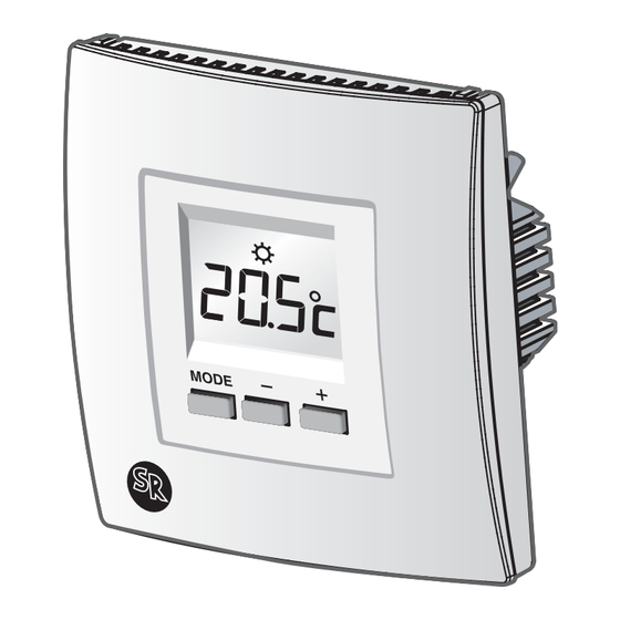 Sud Rayonnement TH331 SR Manuel D'installation Et D'utilisation