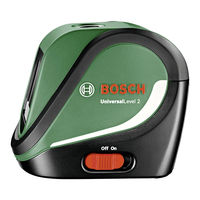 Bosch UniversalLevel 2 Notice Originale