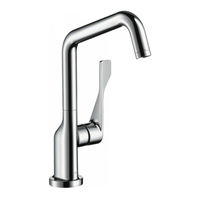 Hansgrohe AXOR Citterio 39850 Série Mode D'emploi / Instructions De Montage