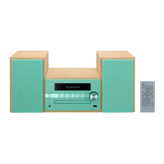 Pioneer X-CM56-GR Mode D'emploi