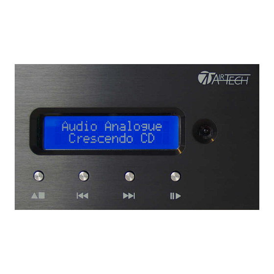 Audio Analogue Crescendo CD Notice
