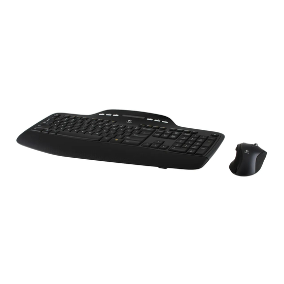 Logitech MK700 Mode D'emploi