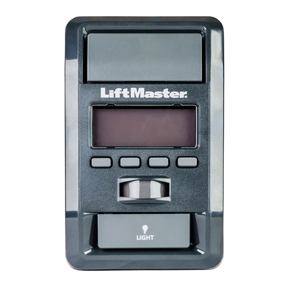 LiftMaster SMART CONTROL PANEL Mode D'emploi