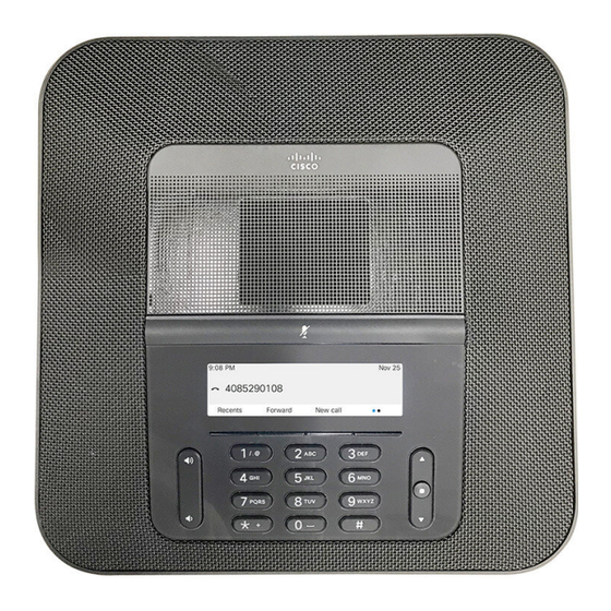 Cisco 8832 Manuel D'utilisation