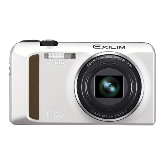 Casio Exilim EX-ZR400 Mode D'emploi