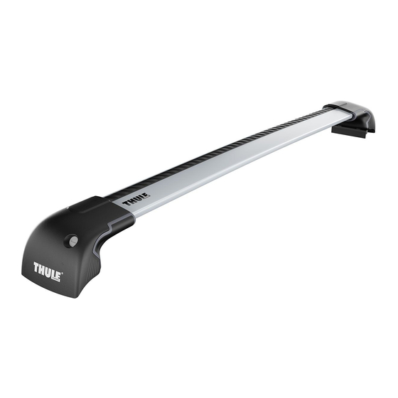 Thule AeroBlade Edge Flush Manuel D'instructions