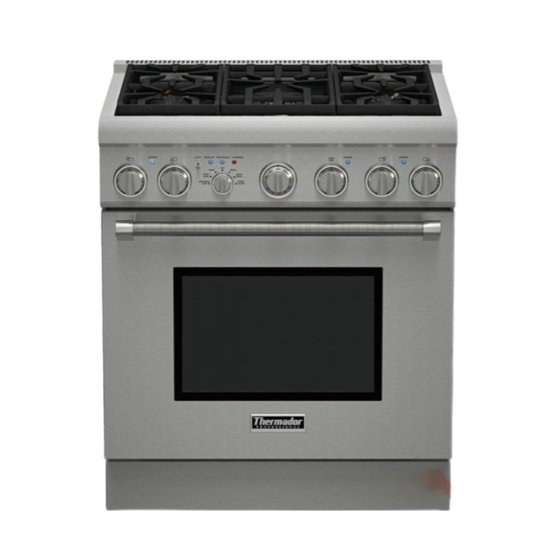 Thermador PROFESSIONAL PRO HARMONY PRD305PH Manuel D'installation