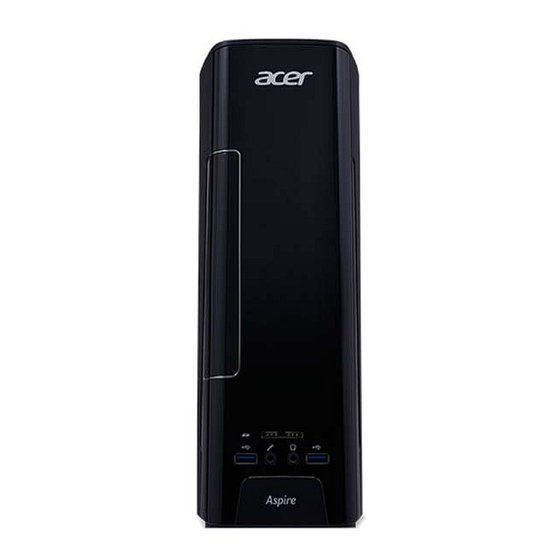 Acer ASPIRE XC-230 Manuel D'utilisation