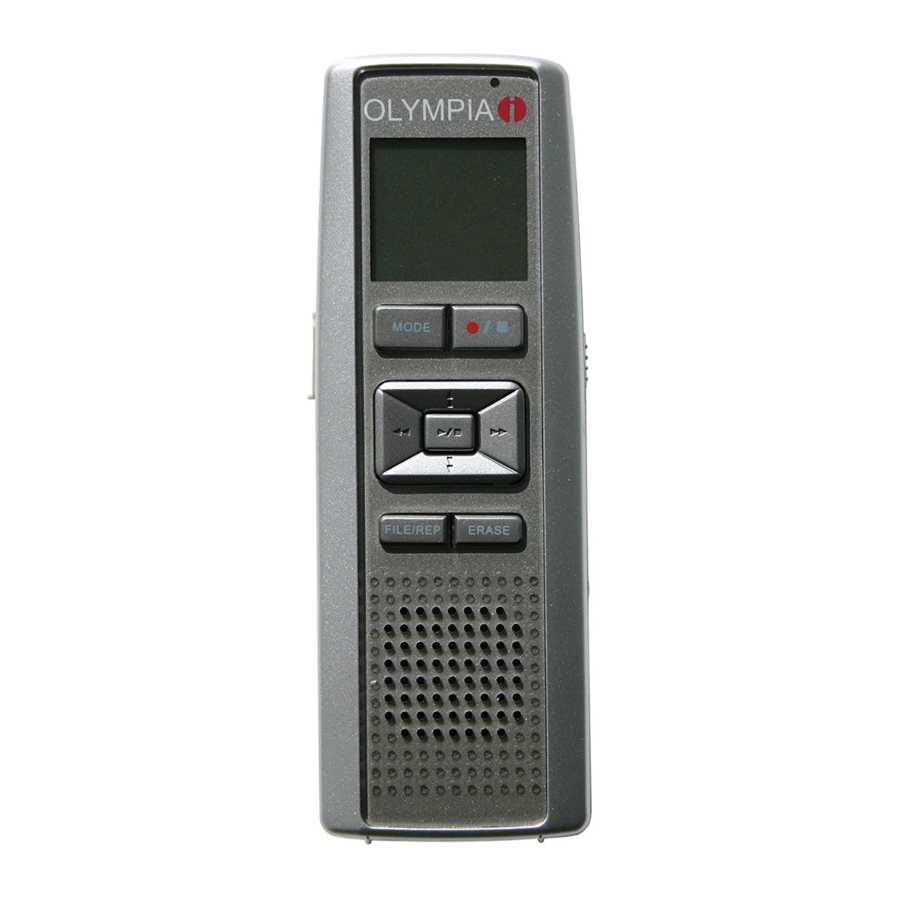 Olympia MEMO 99 Mode D'emploi