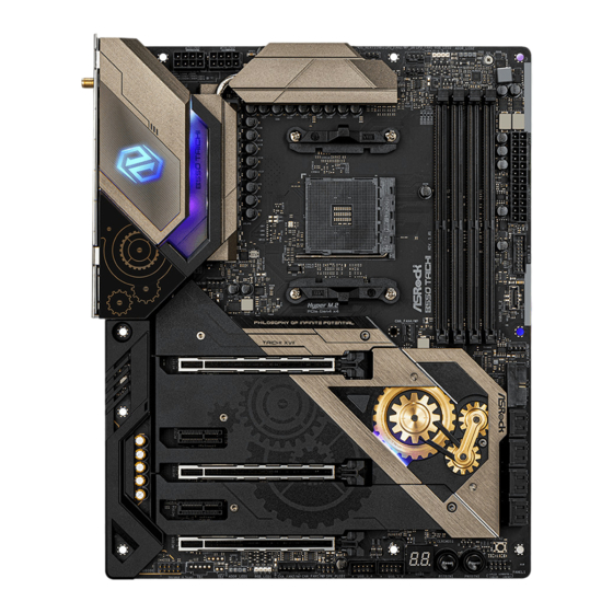 ASROCK B550 Taichi Mode D'emploi