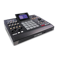 Akai Professional MPC 5000 Guide D'utilisation Rapide