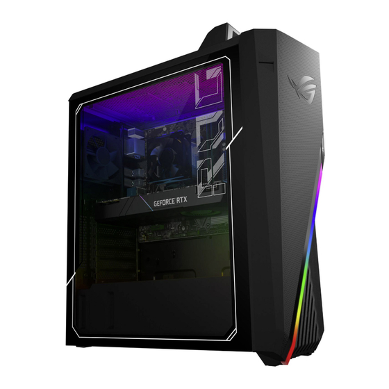 Asus ROG STRIX GA15DH-FR166T Manuel De L'utilisateur