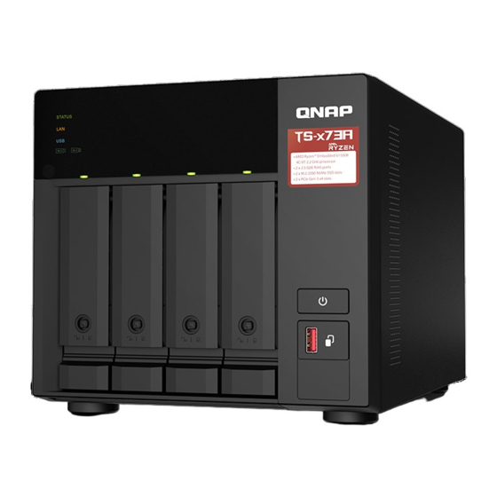 QNAP TS-73A Serie Guide De L'utilisateur
