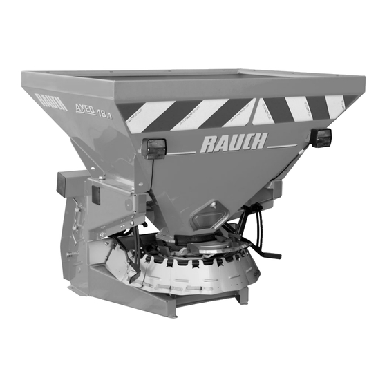Rauch AXEO 2.1 Notice D'instructions