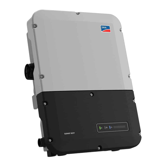 SMA SUNNY BOY STORAGE 3.8-US Instructions D'installation