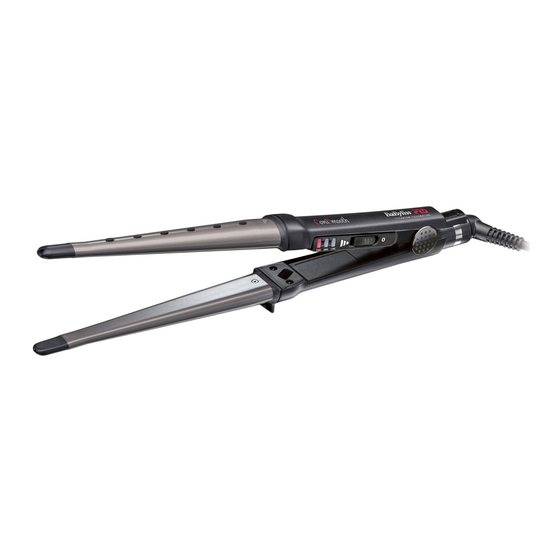 BaByliss PRO TITANIUM TOURMALINE SOL-GEL BAB2225TTE Manuels