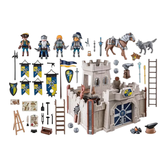 PLAYMOBIL NOVELMORE 70222 Mode D'emploi