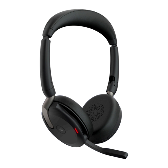 Jabra Evolve2 65 Flex Instructions D'utilisation