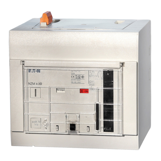 Eaton NZM4-XR Série Notice D'installation
